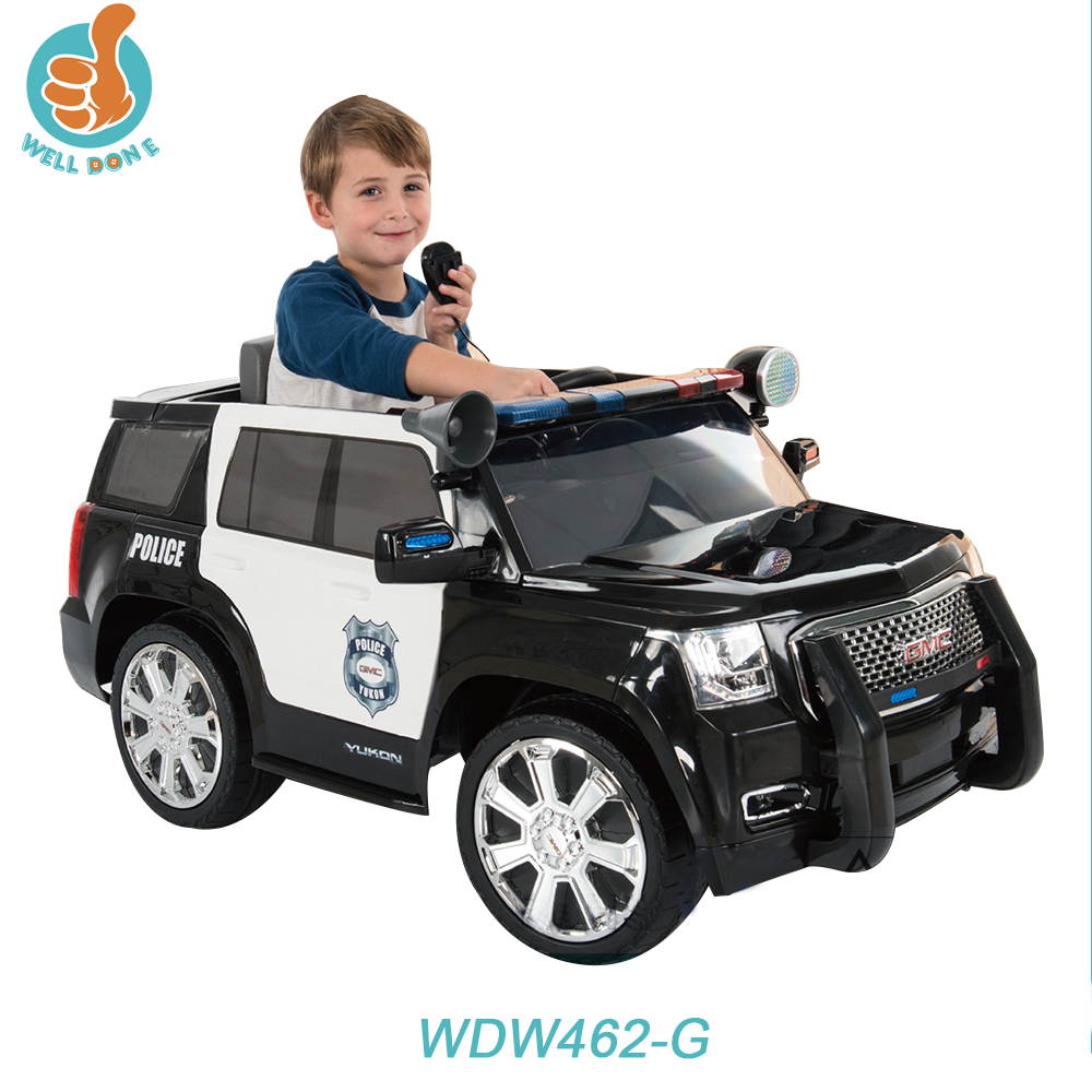 WDW462-G лицензированные гоночные автомобильные игры, с двойной дверью, с mp3-портом и радио, полицейский внедорожник
