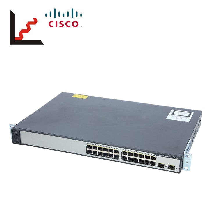 Новый Коммутатор Cisco 3750 V2 Series 24 Port 10/100-WS-C3750V2-24TS-S