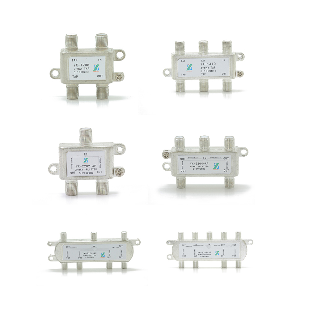 Домашний 2/4/6/8 Way CATV Splitter