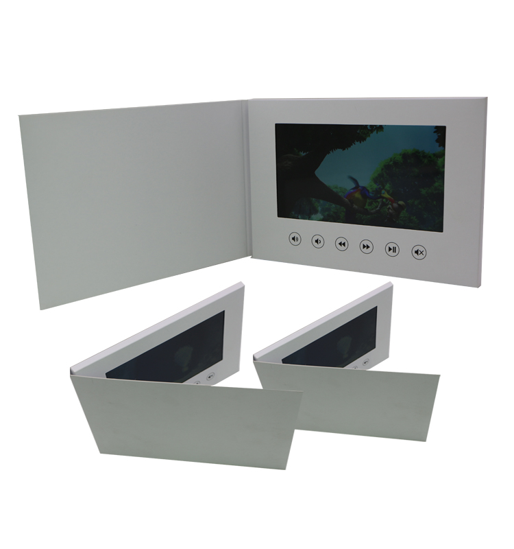 Рекламная Заводская LCD HD IPS экран дисплей видеоплеер книга чистая видеокарта как пригласительная карта