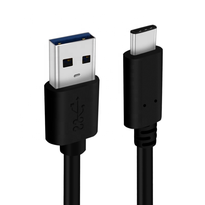 Фабричная оптовая продажа, резистор 56K, 1 м, USB C кабель типа C для типа A, черный или OEM