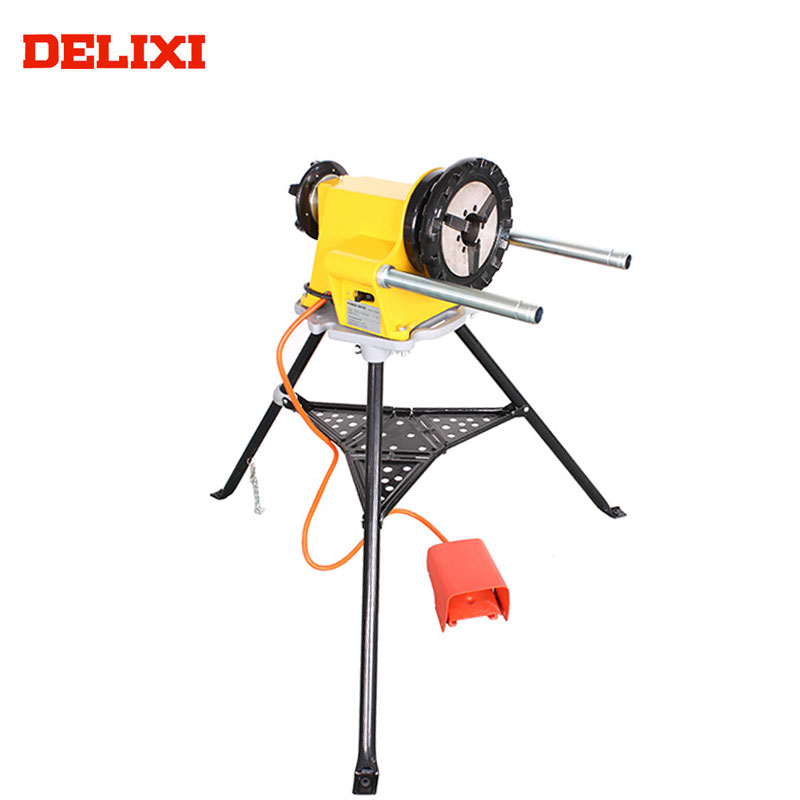 DELIXI DLX50D 1/2 "до 2" 1500 Вт сантехника трубы делая машину Китай Высокая производительность трубы резьбы резки