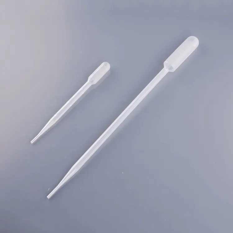 Laboratory disposable plastic chemical dropper