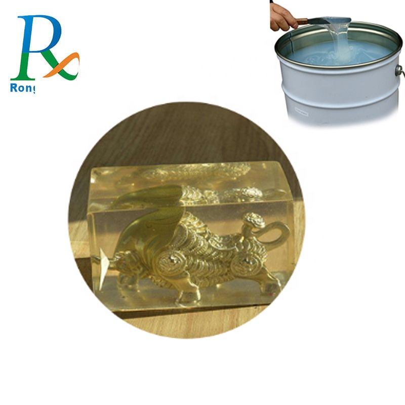 Liquid high transparent silicone rubber for jewelry mold making addition cure moulds