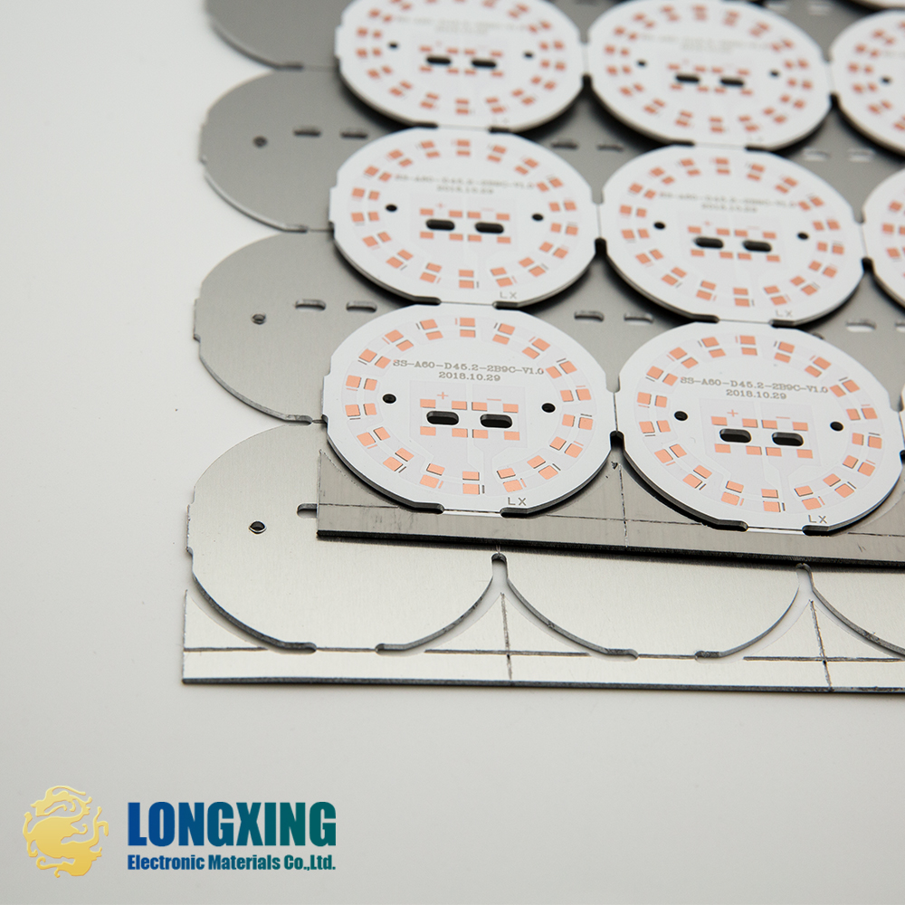 Однослойный алюминиевый CCL светодио дный LED PCB Производитель светодио дный светодиодной лампы