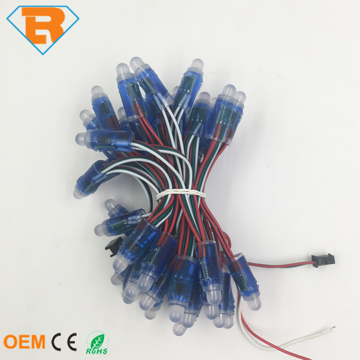 12 мм RGB полноцветная WS2811 IC DC5V 0,3 W светодиодная гирлянда с сертификатами CE ROHS