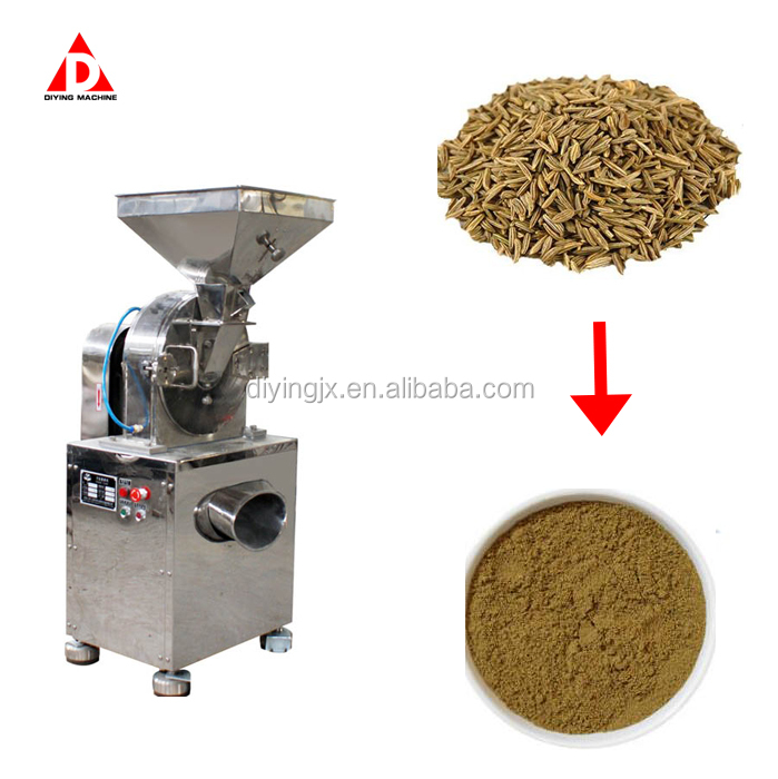 Stainless Steel Mustard Grinding Machine for Herbs/Corn/Food/Black White Pepper/Rice/Turmeric/Garlic/Grain Powder Making