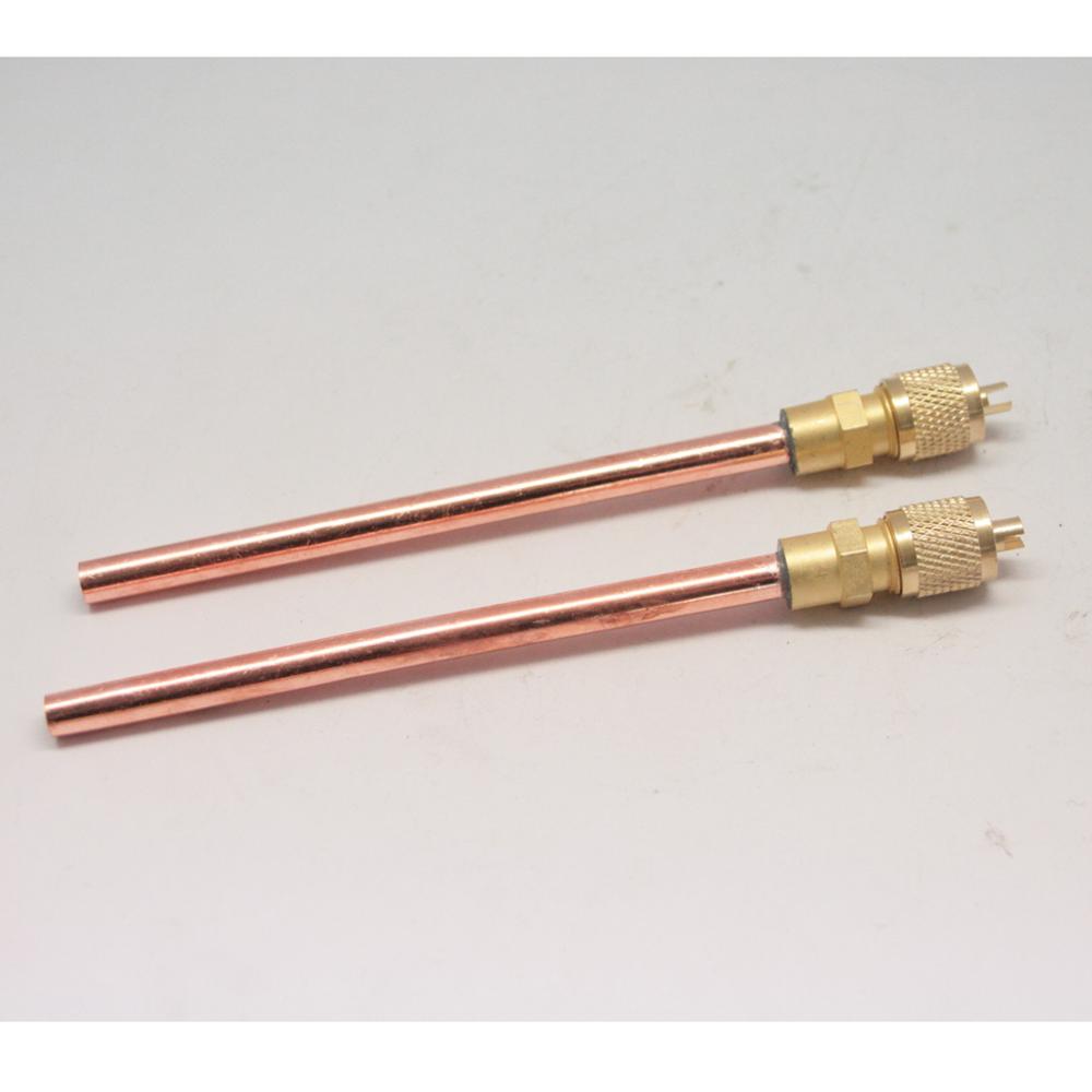 1/4"x0.5x60mm refrigeration part for access valve
