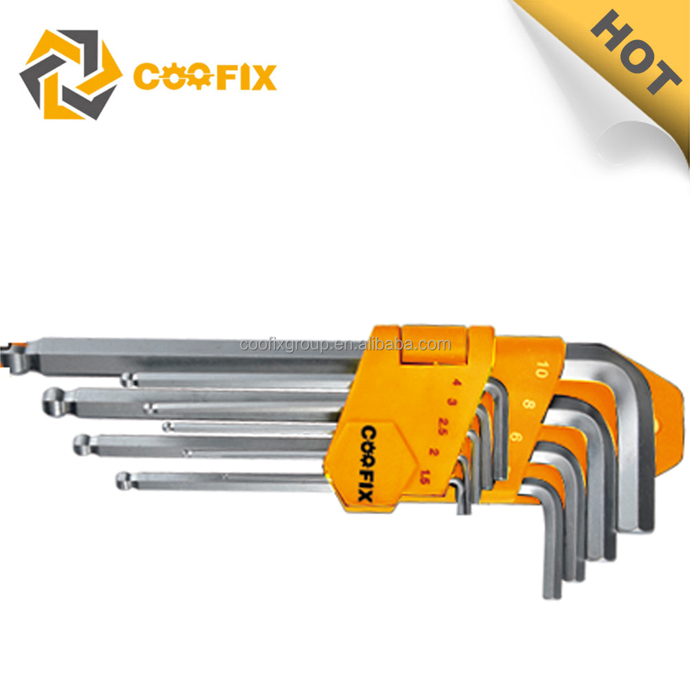 Шестигранный ключ coofix, 9 шт.