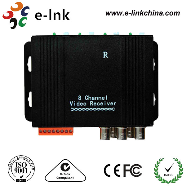 Active CCTV Видео Balun 8-канальный Поддержка PAL/NTSC/SECAM