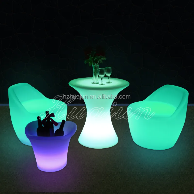 2022 New product LED waterproof furniture,led cube lighting chair,illuminated led cube chair