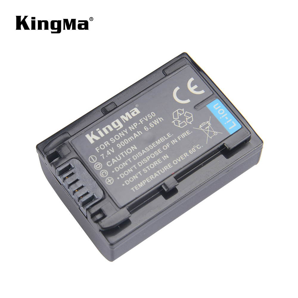Горячая Распродажа, аккумулятор KingMa для цифровой видеокамеры Sony NP-FV50 NP FV50