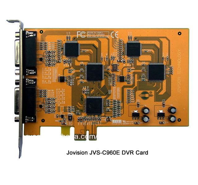 PCI-E H.264 8ch DVR Card Платы видеозахвата