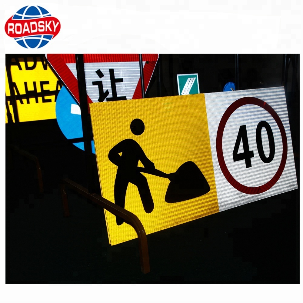 Highway Reflective Aluminum Road Signs And Road Rules