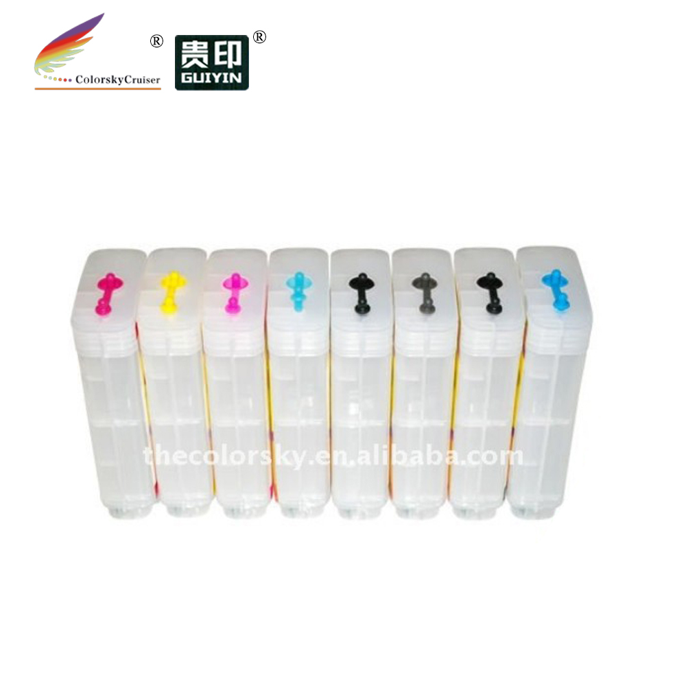 (RCH-70) многоразовый картридж для HB70 HB 70 Designjet 2100 z2100 c9448a c9448 1 комплект = 8 картриджей