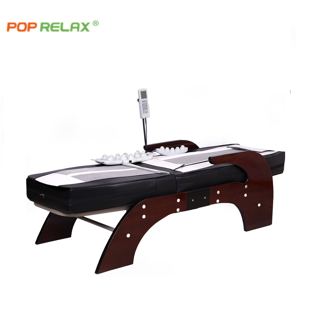 Массажная кровать POP RELAX с нефритовым роликом, Корея, автоматическое расслабление, инфракрасный нагрев, для всего тела, вращающаяся медицинская Массажная кровать