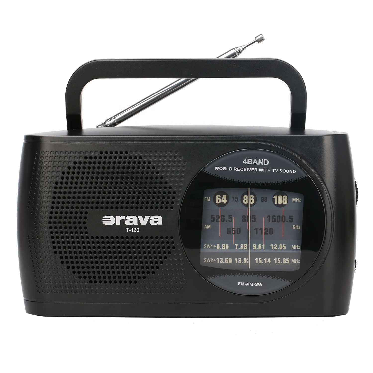 With Handle Portable Multi Band FM AM SW Multi band Radio Receivers