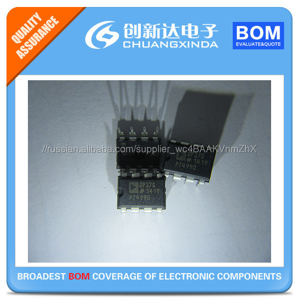 OP37GPZ цена дешево качество Прецизионные усилители LowNoise 80nV PREC Hi-Spd 17V/uS IC