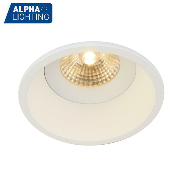 Alpha освещения алюминия светодиодные светильники 8 Вт 3 год гарантии круглый dimmable downlight