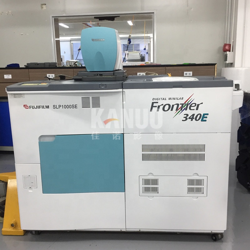 Fuji340 SLP-1000SE Frontier 340 бывшая в употреблении машина для минилаборатории, лазерный принтер, фотопринтер Fujifilm 340