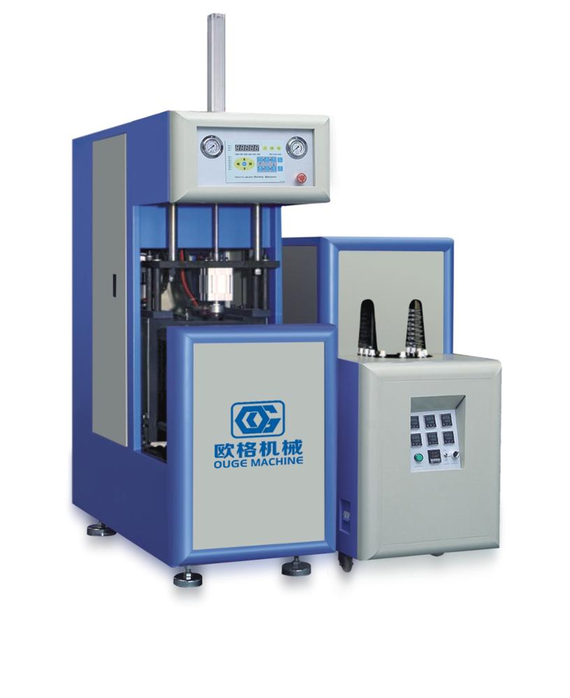 semi auto one cavity pet bottle water blow molding machine price