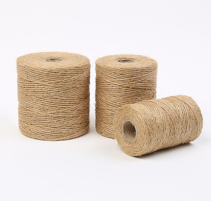 Джутовое волокно нити 1/2/3/4/5ply резьбы используется в качестве упаковочного материала