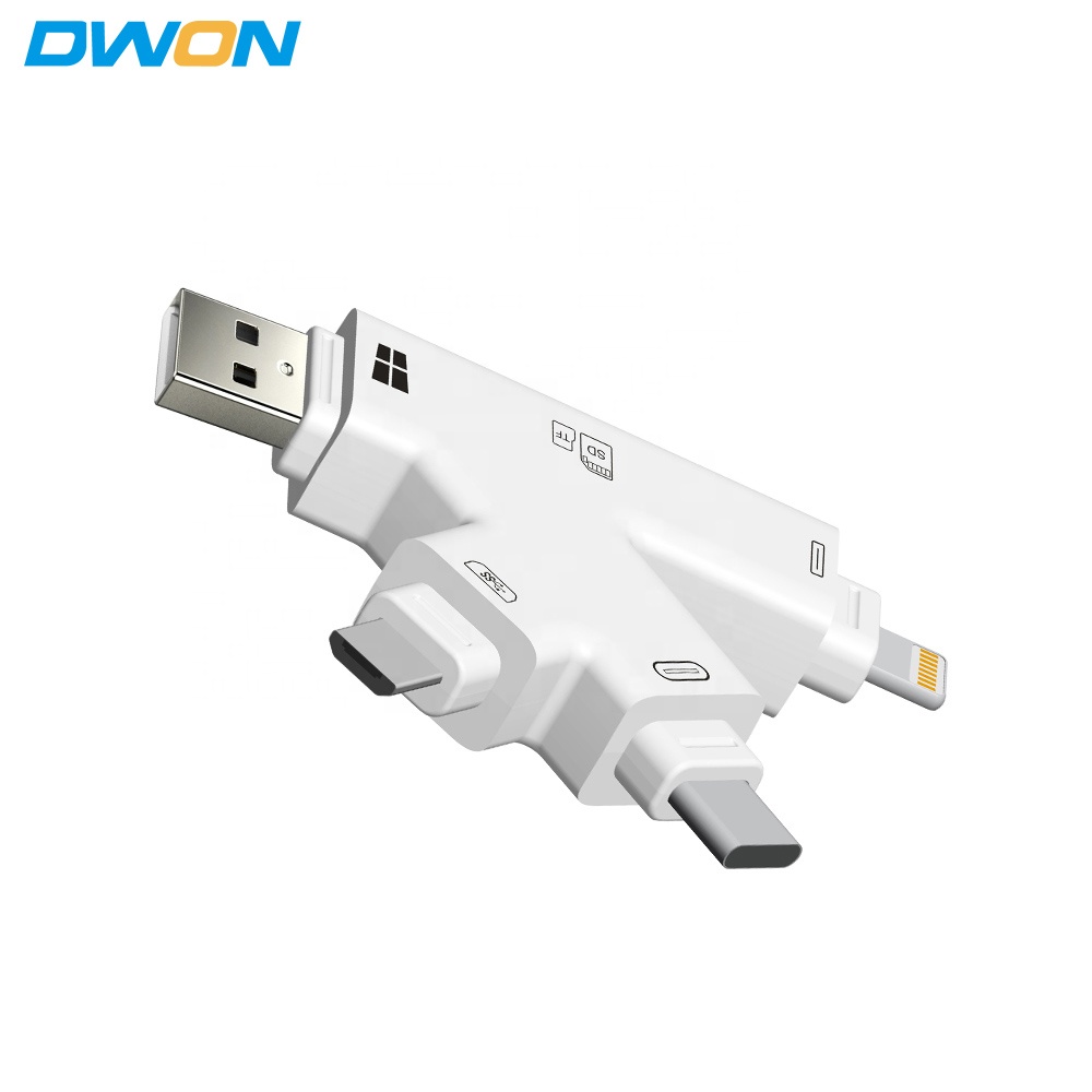 2019 дешевый считыватель магнитных карт OTG USB 2,0 многофункциональный считыватель карт/запись для мобильных телефонов и ПК