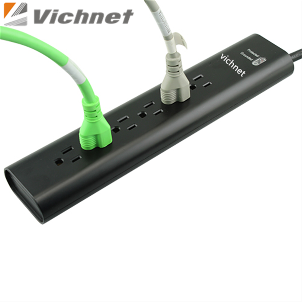 6-Outlet сетевой фильтр черный блок питания