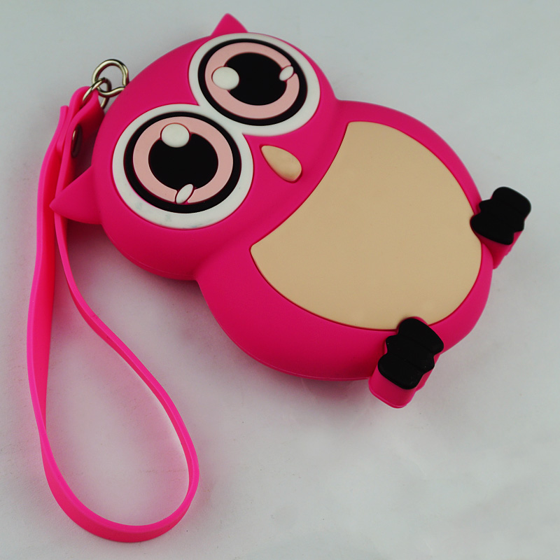 Cartoon animal shape coin purses for kids mini silicone hasp walletcoin purse pouch