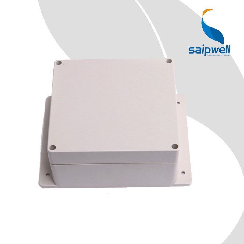 SAIPWELL/SAIP IP66 Электрический водонепроницаемый пластиковый ящик с фланцем, настенный корпус