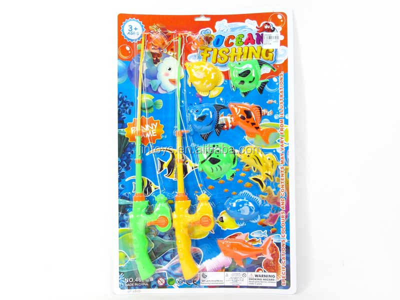 Дети funning Рыбная ловля игрушки игры пластиковые магнитные воды игра рыбалка