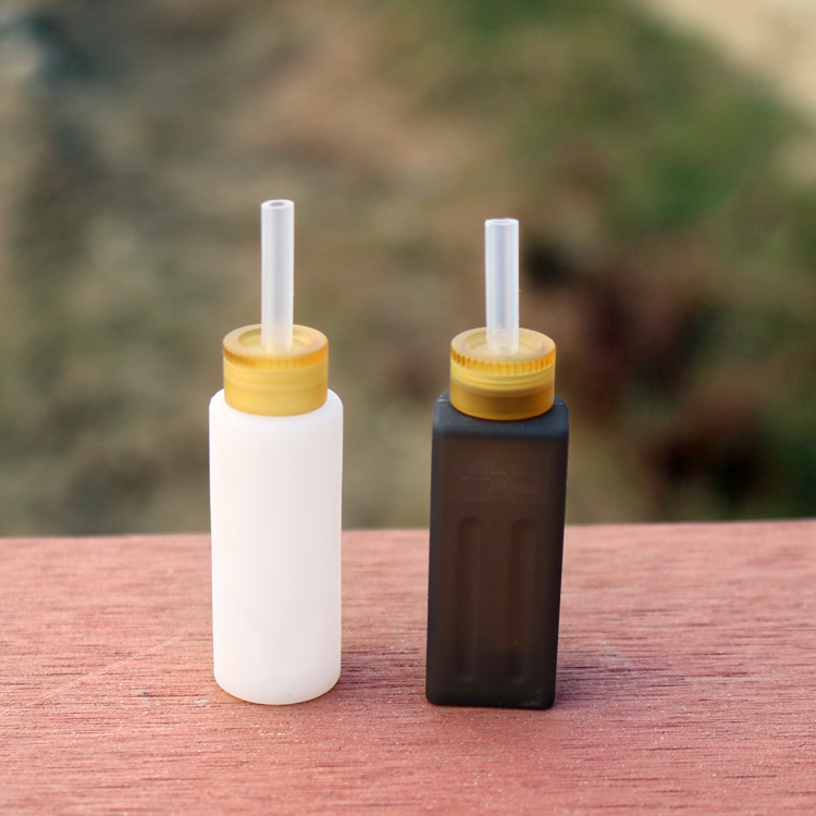 Пищевой силикон бутылку жидкости Мягкие бутылки масла 8 мл для squonk коробка жидкостью VAPE нижней подачи mod kit