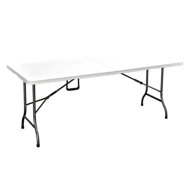 2018 cheap 6ft HDPE plastic folding blow mold outdoor picnic camping table