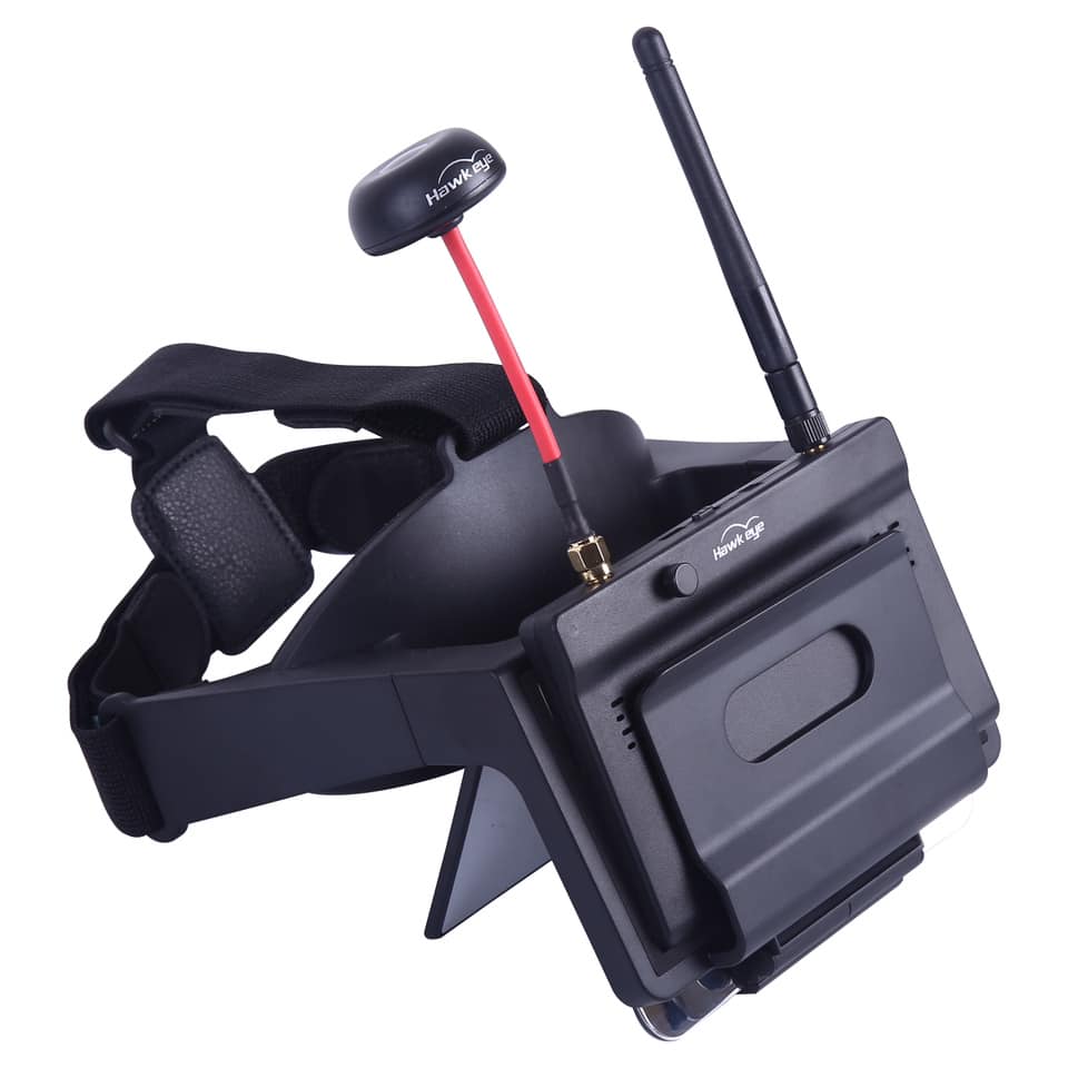 Hawkeye маленький пилот FPV очки и монитор Набор для дрона и неподвижного крыла FPV гонки и фристайл