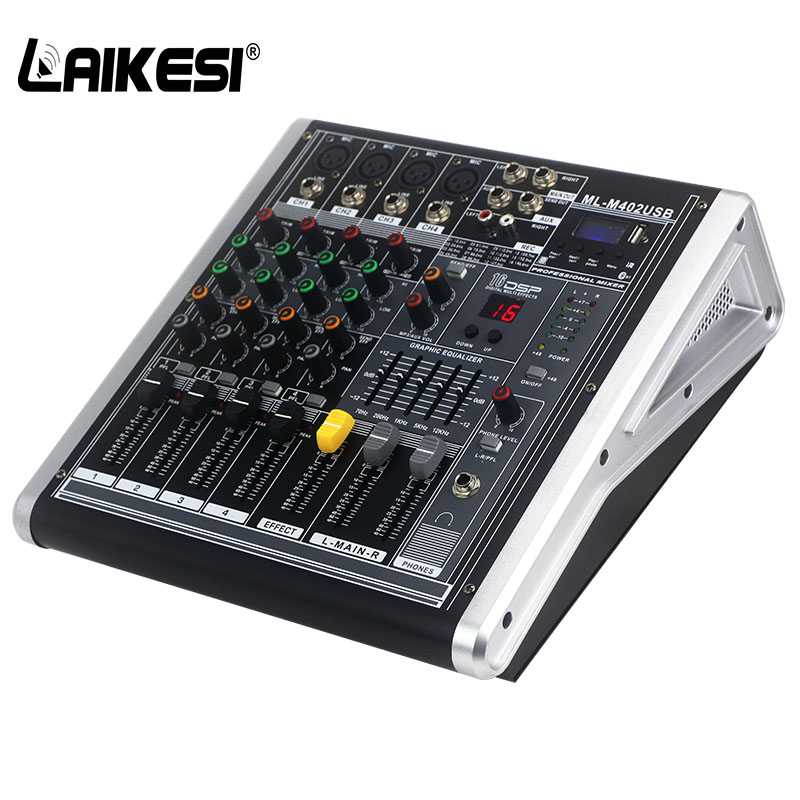 LAIEKSI Consola de аудио potencia силовой блендер миксер Mezclador