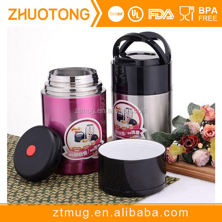 Hot selling non-electric cooking energy saving stainless steel vacuum thermal cooker