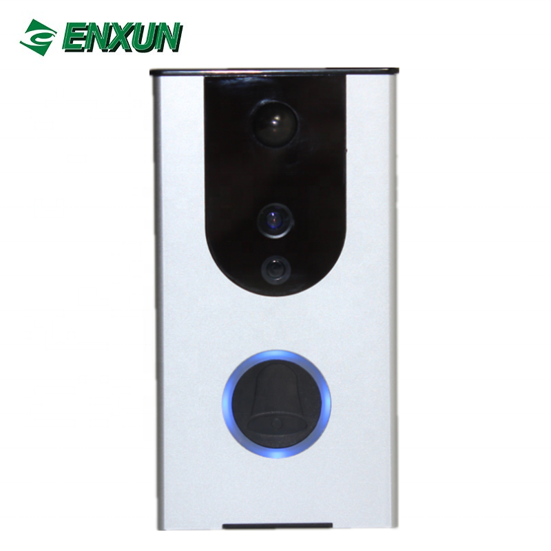 ENXUN wireless charging doorbell ring video with intercom system