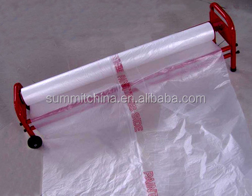 HDPE маскировки рулона пленки для покраски автомобилей