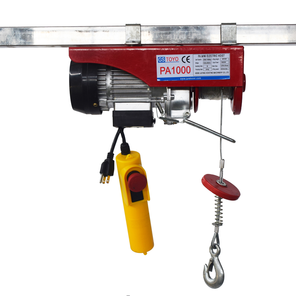 PA1000 электрическая лебедка 220v