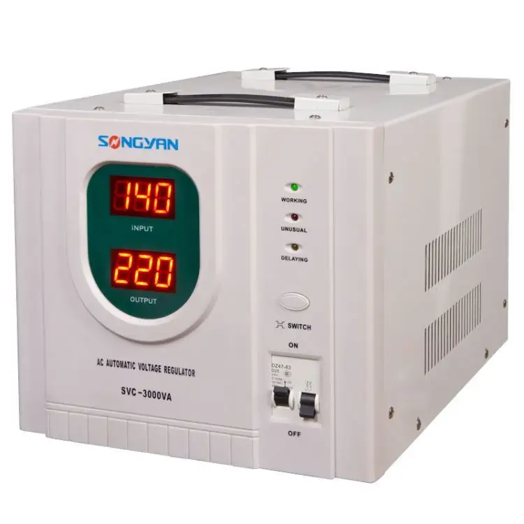 10Kw Automatic Voltage Stabilizer Regulator, power stabiliser, digital relay voltage regulator