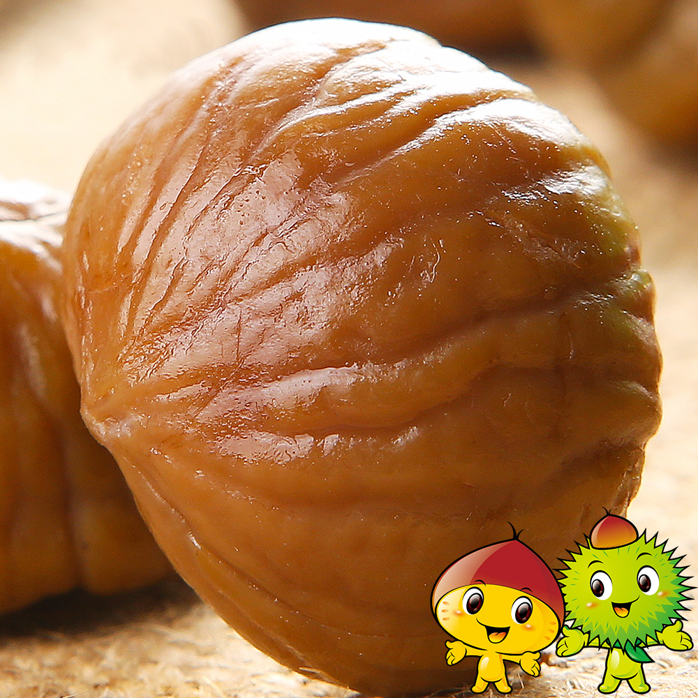Organic Roasted Peeled Chestnut Snacks Food nuts