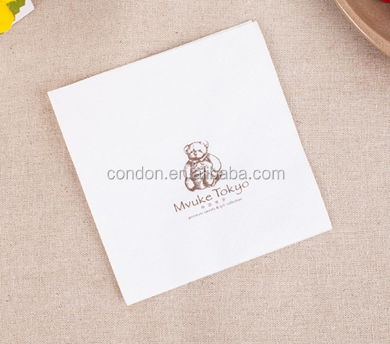 Customized printed paper napkin for restaurants