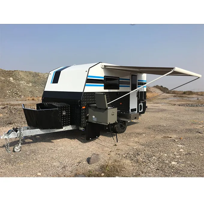 Mobile life retractable motorized RV caravan awning