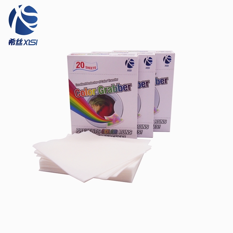 Эффективно nonwoven цвет run remover цвет grabber catcher dyer Прачечная простыни Детские с несколькими функциями
