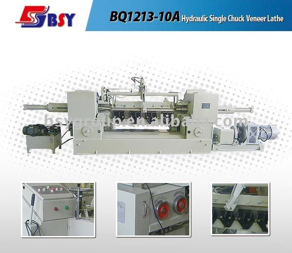 BQ1213/10A Hydraulic single chuck rotary peeling lathe