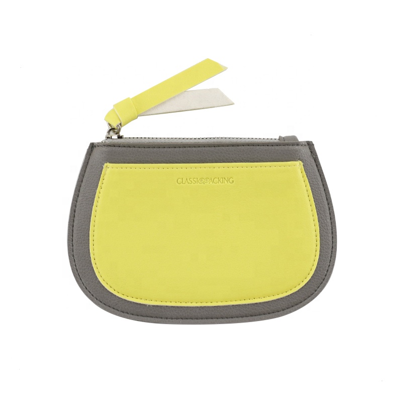 Creative colorful cute money pouch bag pu leather portable fashionable mini coin purse