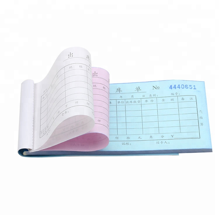Carbonless Билл книга Carbonless Копировать бумагу