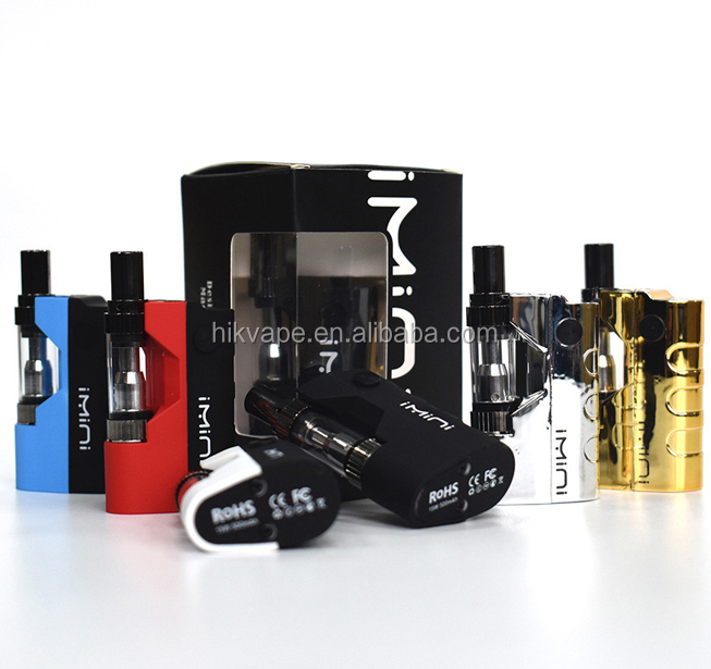 Китай Поставщики оптовик мини vape батарея мод iMiNi керамические картриджи КБР коробка vape батарея