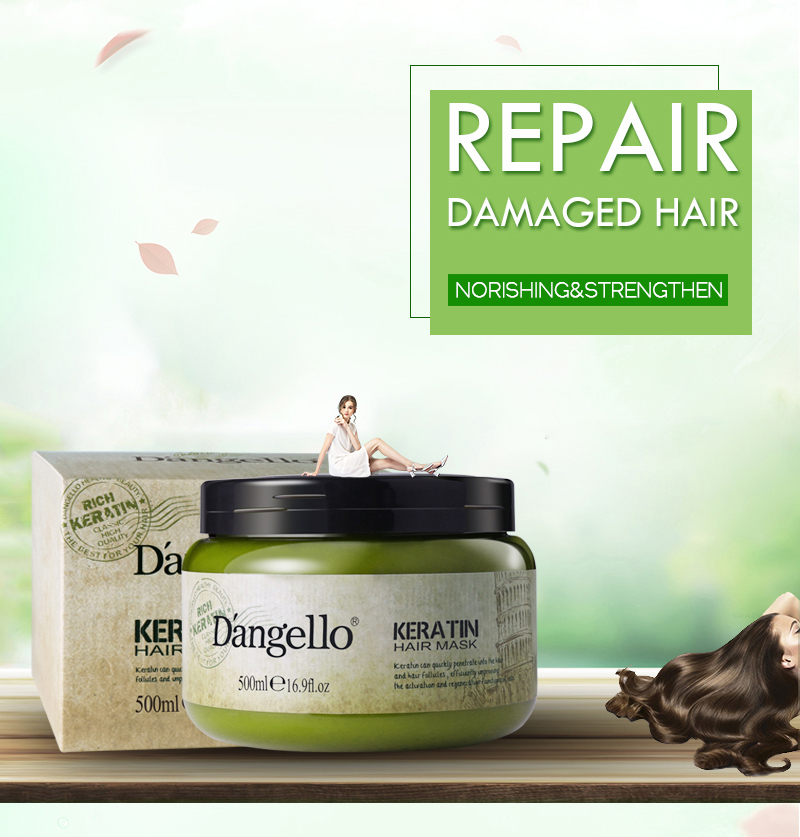 Free Sample D'angello organic protein rehydrate collagen bio keratin hair treatment