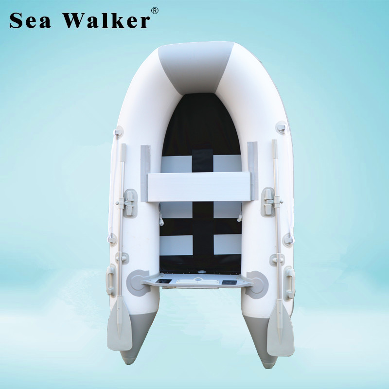 Seawalker 2,3 м надувная рыболовная лодка из ПВХ, гребная лодка с воздушным решетчатым полом, Спортивная рыболовная лодка, горячая распродажа